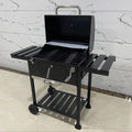 Large Cooking Area Barbecue Smoker Drum Charcoal Bbq Grill Offset Smoker