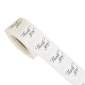500pcs/roll Thank You Stickers Seal Labels with Cute Round Cartoon Personalized Wholesale Label Stickers