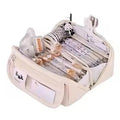 Large Capacity Cute Zipper Pencil Bag School Student Office Fabric Canvas and Oxford Material