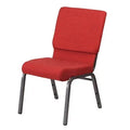 Wholesale Modern Interlocking Padded Stackable Metal Chairs Fabric Theater and Conference Sillas Iglesia Schools for Hall Hotel