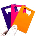 Custom Sublimation Stainless Steel Opener Bar Blade Customized Black Brand Blank Flat Beer Bottle Opener for Bar