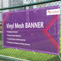 Advertising Custom logo Printed Construction Mesh Fence Covers Banners