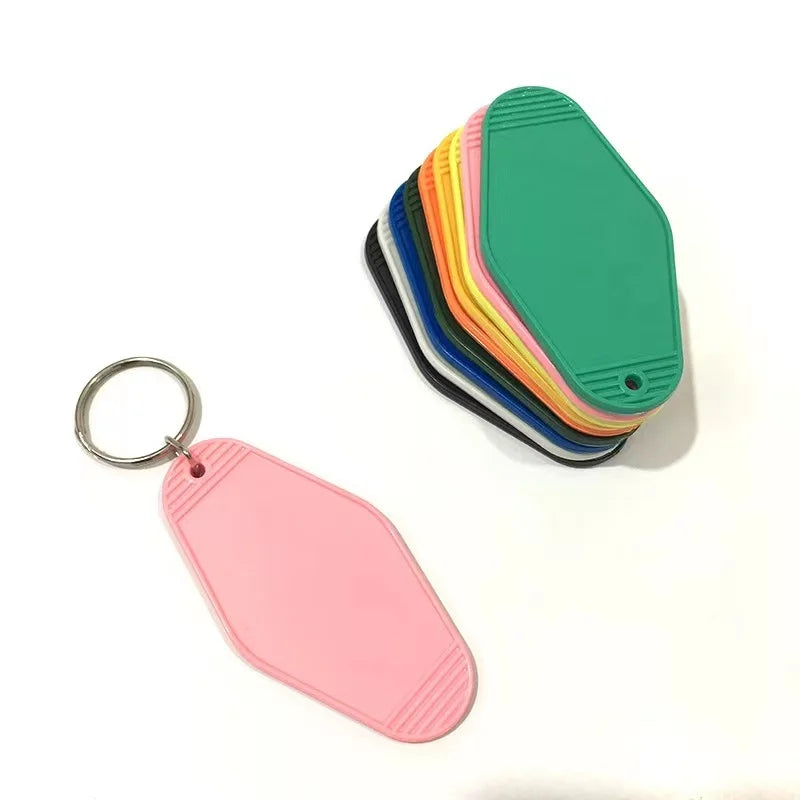 Custom Promotion Engraving Hotel Room Keychain Hotel Room Keychain Motel Key Tag