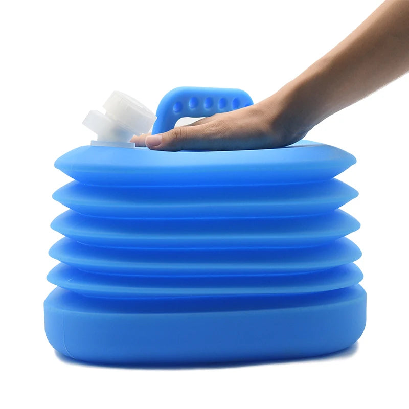 Outdoor Water Tank Drinking Bucket Water Container Large-capacity Household Folding Storage Bucket Car Portable Water Tanks
