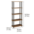 Multi-shelf Shelf Living Room Corner Display Shelf Narrow Bookshelf Against the Wall Multi-storey Storage Small Shelf