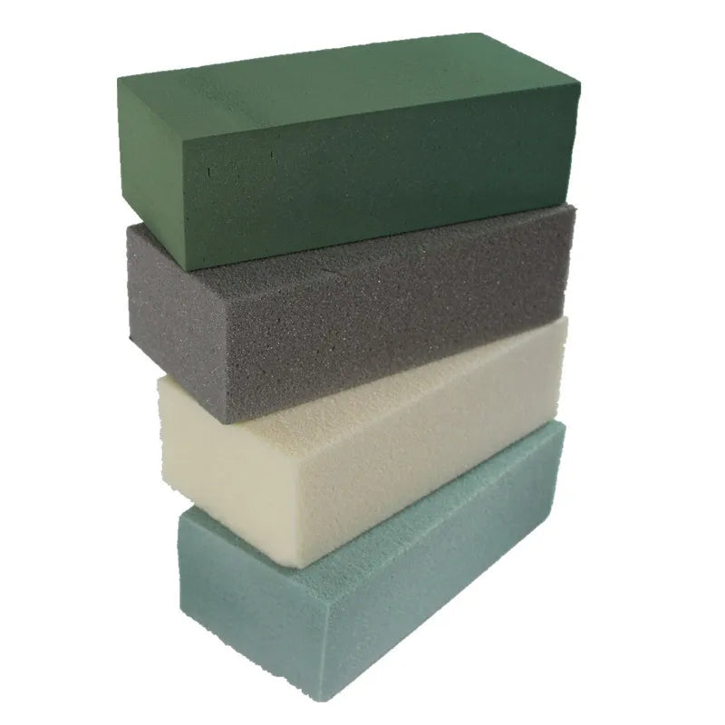 Wet Floral Foam Bricks for Oasis Flower Arrangement Green Preserved Fresh Flower Foam Clay Fixing Foam Flowers Artificial Plant