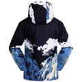 Custom Waterproof Breathable Men Ski Suit Two Piece Plus Size Unisex Snowboard Suit Snow Suit