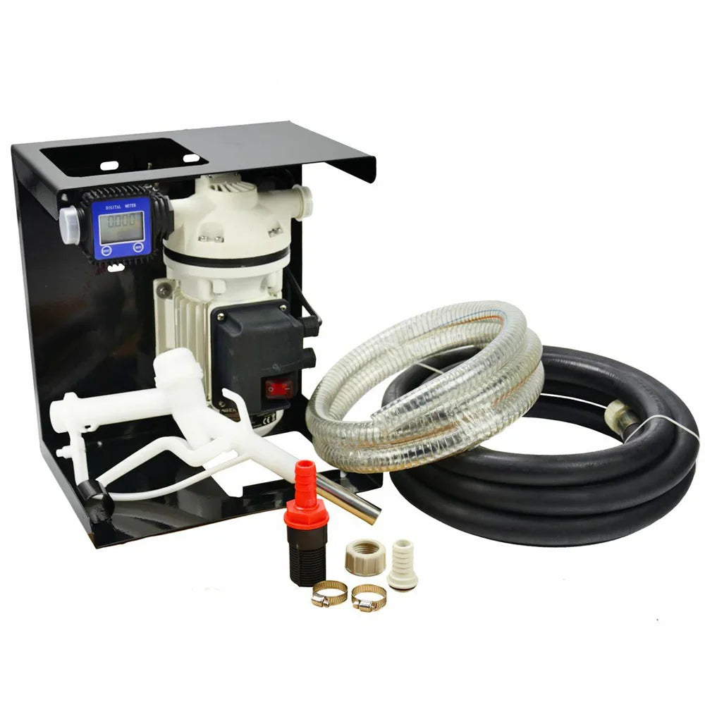 Mini Ad blue Dispenser Mobile Urea DEF IBC Transfer Pump Assembly Wall-mounted Solutions Ad Blue Delivery Pump Kit Portable
