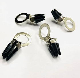 Low MOQ Eco-Friendly Universal Black Ring Car Vent Clips-Screw Cap Clips for Bottles & Chemical Use All Vehicle Models