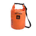Sinodiving Lightweight PVC Dry Sack Waterproof Swimming Outdoor Boating Kayaking Camping Bag with Phone & Camera Pouches