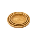 Modern Bamboo Japanese Snack Bread Fruit Steak Dishes Plate
