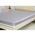 22 Momme 100% Mulberry Silk Mattress Cover Plain-Style Fitted Bed Sheet Set for Adults for Home & Hospital Use
