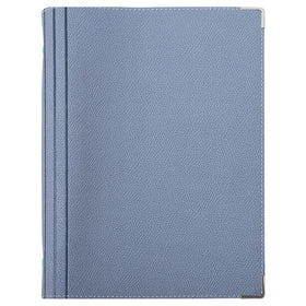 Customizable A5 Simple Solid Color Student Stationery Rollable PU Soft Leather Loose-leaf Notebook Note Pad Features Custom Logo