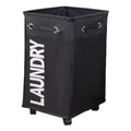 Raytop Collapsible Large Pull Out Laundry Hamper Baskets With Wheels