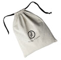Eco Friendly Reusable Jewelry Gift Pouches Canvas Bag Drawstring Cotton Muslin Pouch Cotton Canvas Dust Bag