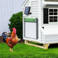 Timer and Light Sensor Mix 4-Modes Anti-Pinch Design Durable Automatic Chicken Door