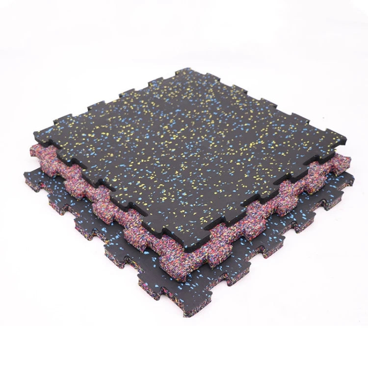 485*485*15mm Thick Rubber Gym Mat Crossfit Gym Rubber Flooring Interlocking Tile