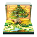 Memo Pads Paper Art 3D Non-Stick Notes Convenience Stickers Papers Card Craft Creative Diy 3D Calendar 2025 Memo Pad