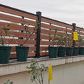 Horizontal Fence Wpc Fence Panel Outdoor House and Garden Use Wooden Fence Designs