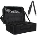 Relavel  Durable Make up Case  Extra Large Travel Train Case Makeup Bag for  Cosmetic Organize with Adjustable High Dividers