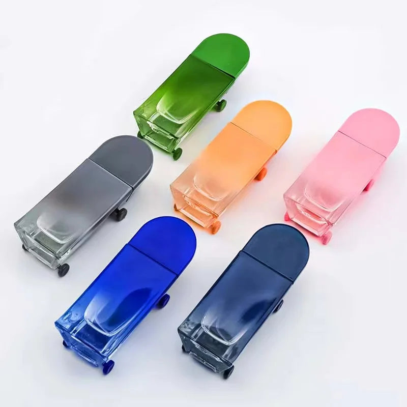 30ML Novelty Scooter Bottle Empty Spray Glass Perfyume Bottle with Screw Neck