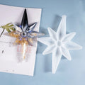 Octagonal Star Ornament Jewelry Silicone Mold for Resin Craft