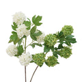 Wholesale 5 Heads Hydrangeas Silk Flowers Single Artificial Hydrangea for Wedding Party Decor