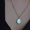 Natural Baroque Pearl Chokers Necklace Platinum Plated AAAA Grade Women's Light Luxury Niche Collarbone Chain Freshwater Pearl