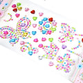 Kids' Temporary Tattoo Sticker Bishop Tattoo Makeup Face Jewelry Resin Tatu Strass Crystal Rhinestones Resin Tatu for Temporary