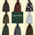 European and American Retro Senior Men's Tie 8cm Business Casual Korean Suit Youth Fashion Trend Polka Dot Floral Tie