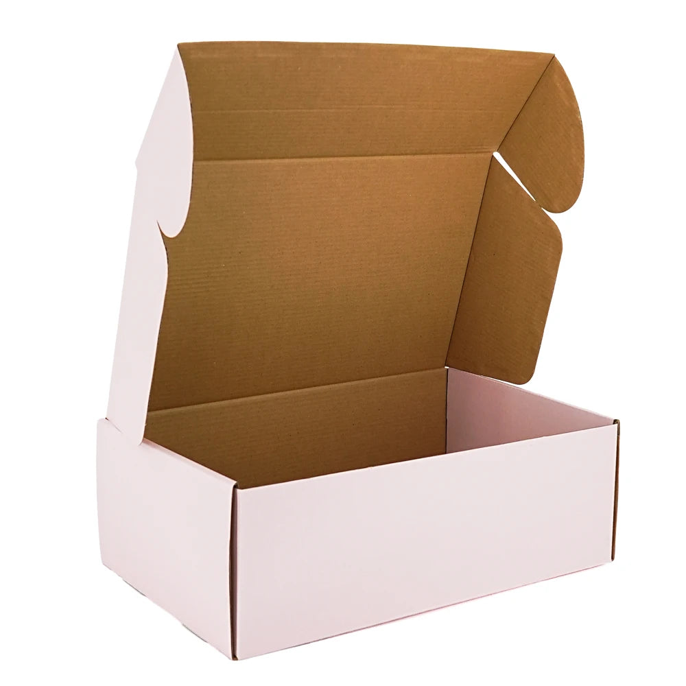 E-Commerce Custom Printing Logo Self Sealing Recycled Packaging Boxes Shipping Clothing Box E Flute Corrugated Mailer Carton