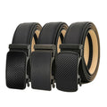 LQbelt New Men's Automatic Buckle Belt Genuine Leather Belts for Men Ratchet Waistband Custom Belt OEM Factory