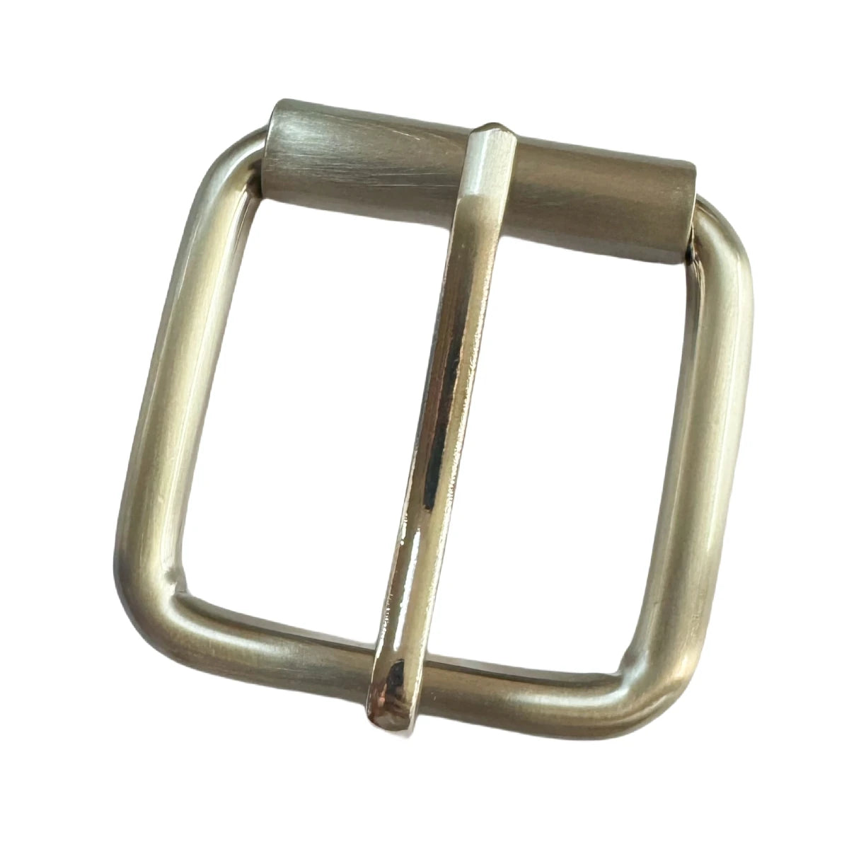 4cm Durable Alloy Pin Buckle OEM Logo Heat-Transfer Printing Belts Garments Bags Men Women Stainless Steel Brass Finish Antique