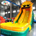 Custom Commercial PVC Inflatable Sun Water Slide for Kids Pool Bounce Outdoor Event Party Equipment Rental for Water Parks