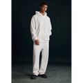 Wenshuo Hooded Long Sleeve Sweatshirt Wholesale Simple Solid Color Set Custom logo Men's Winter Tracksuit Set Factory Direct