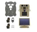 Solar Panel 4k Wifi Hunting Camera With Detachable Face Cover Design Mini 4k Wildlife Camera