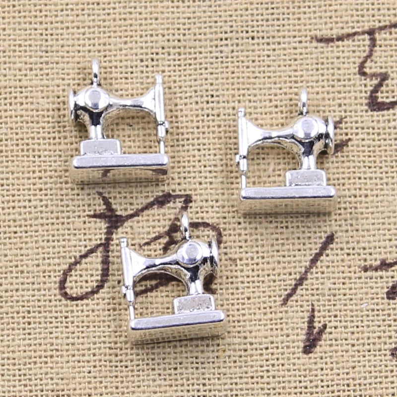 Sewing on Machine Charms Pendant for Jewelry Making Bracelet Earrings Necklace DIY Accessories Craft