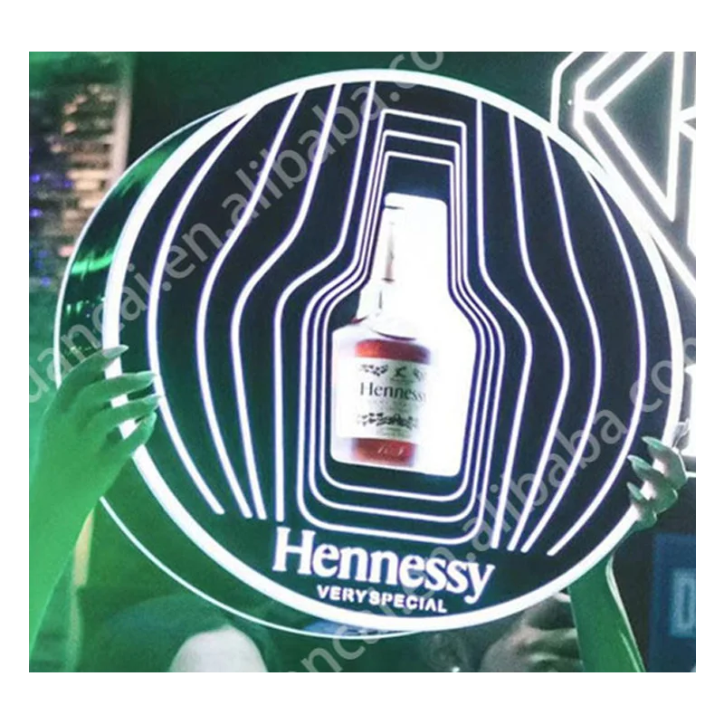 HENNESS Y BOTTLE GLORIFIER for NIGHT CLUB BOTTLE PRESENTER