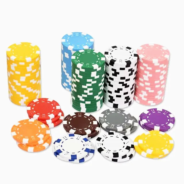 Poker Chips Casino ABS Poker Chips for for Poker Card Games Texas Hold'em Blackjack Gambling