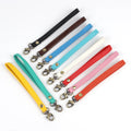 Wrist Bag Strap Handle Fashion PU Leather Women Girls Purse Bag Belt Clutch Bag Strap Solid Color Replacement