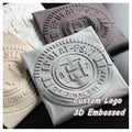 Wholesale Summer Oversized Pure Cotton Crew Neck Short Sleeve T-Shirts Embossed 3D Print Logo Graphic T Shirts for Men