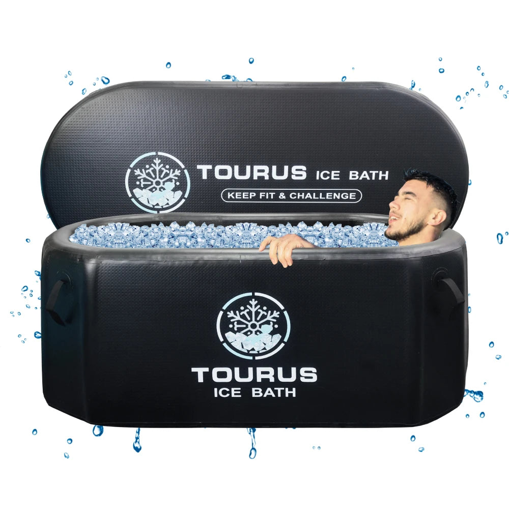 TOURUS Wholesale PVC Portable Inflatable Ice Bath Tub for Outdoor Ice Plunge Wholesale Ice Bath Inflatable Tub