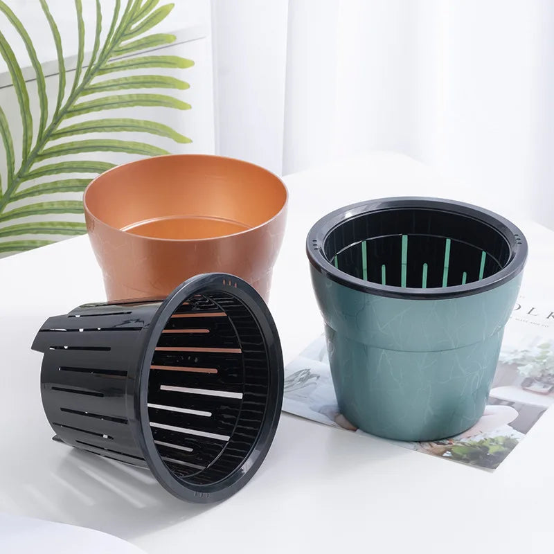 Nursery Plastic Pots for Flower Seedling Plastic Plants Nursery Pot Seed Starting Pots