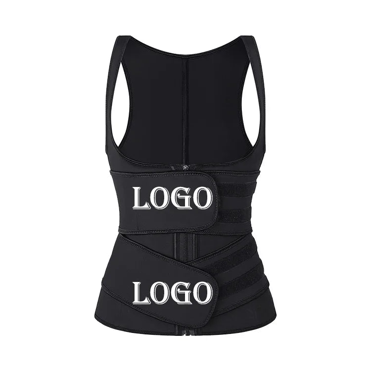 Women's Latex Waist Training Vest for Lower Belly Fat Heavy Duty Waist Trimmer