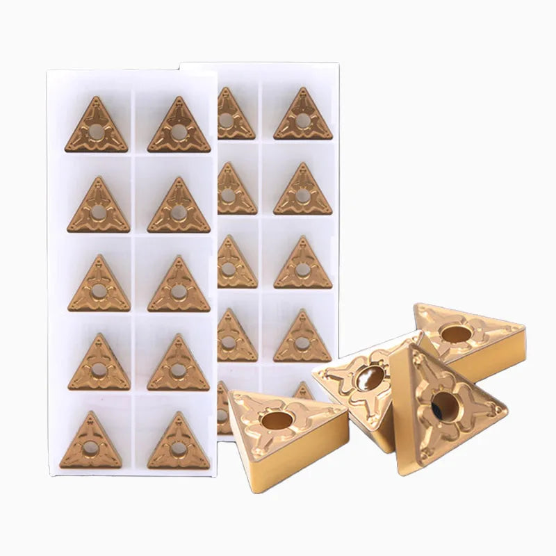 Triangular CNC Insert TNMG160404/08 Carbide External Turning Insert  for Steel and Stainless Steel Cast Iron Aluminum Lathe Tool