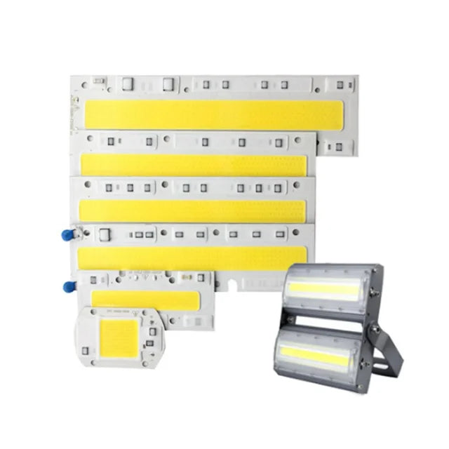 Driverless COB LED Lamp Chip High Voltage AC 220V 230V110V 30W 50W 70W 100W 150W Led 80w 80 Distance 3 Years 1800k 12v Led 120