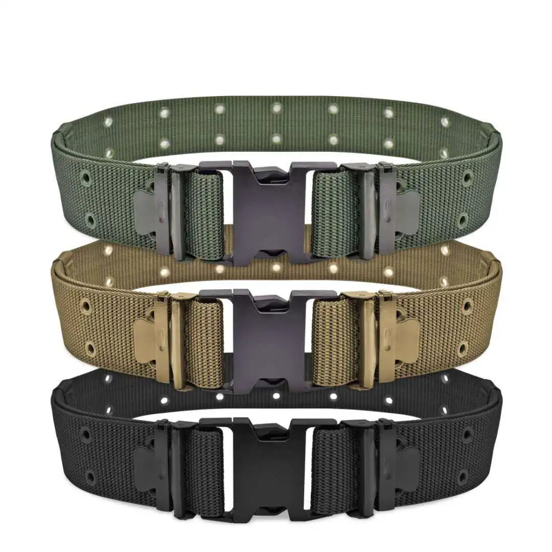 Shero Nylon Outdoor Adjustable Tactical Duty Belt With Quick-Release Buckle Tactical Belt