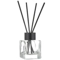 Wholesale 50ml 100ml Clear Glass Reed Diffuser Bottle Empty Square Luxury Aroma Diffuser Bottle