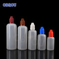 OBROU Fast Shipping 5ml 10ml 15ml 20ml 30ml 50ml PE Plastic Dropper Bottle for Eye Drops