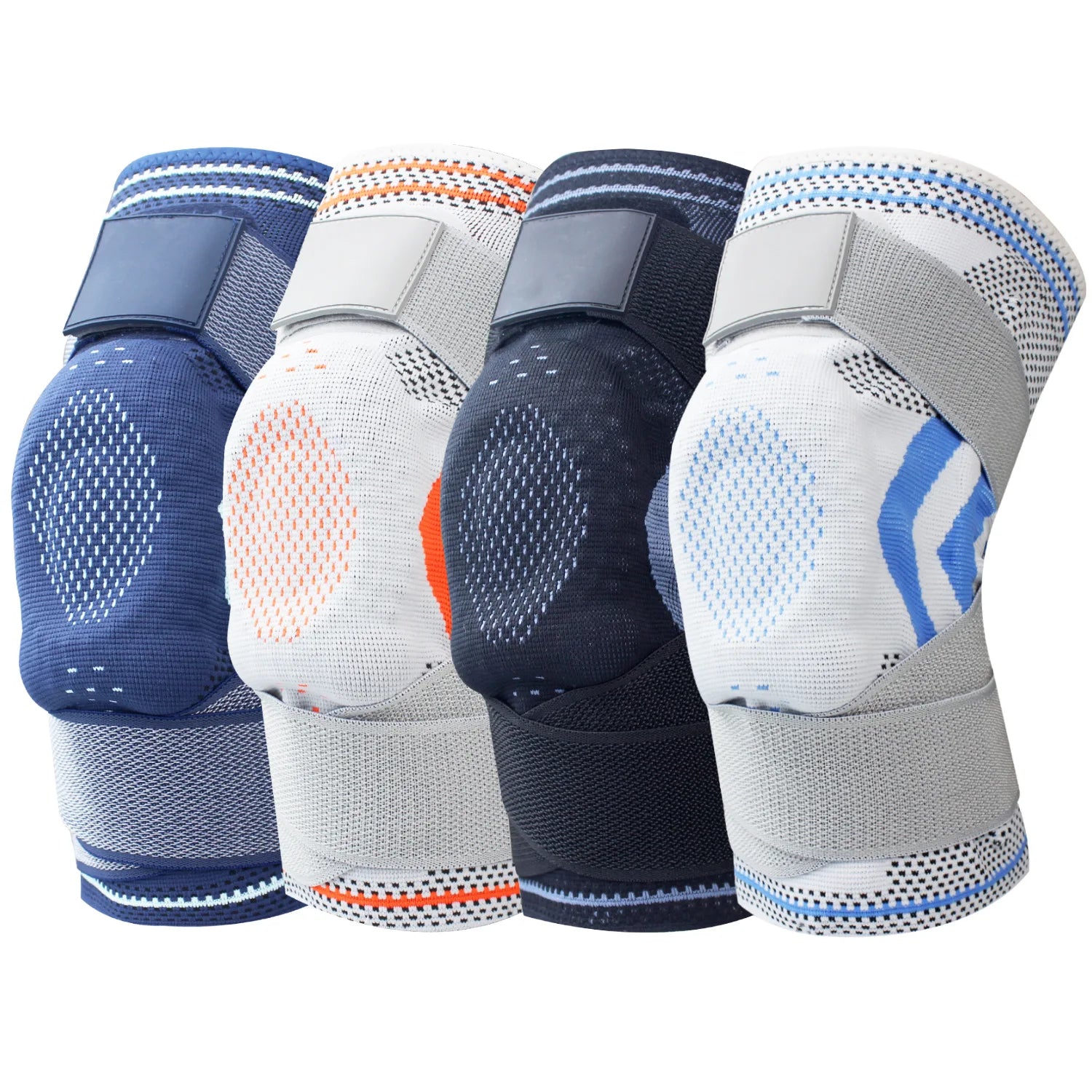 OEM Custom LOGO Double Strap Sports Knee Pads Knee Brace Compression Sleeve Knee Joint Support